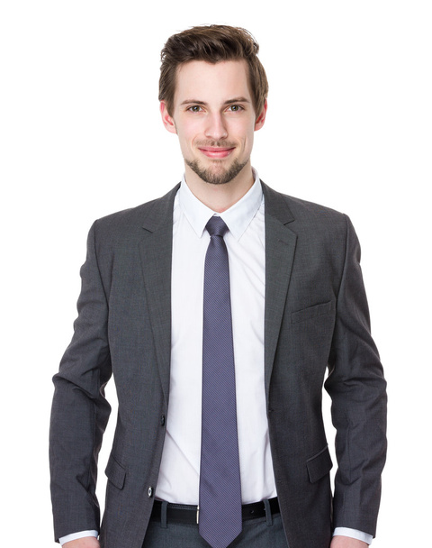 young handsome businessman in business suit - Valokuva, kuva