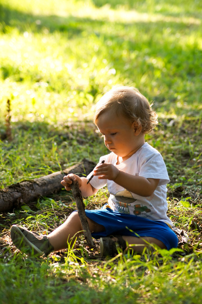 Portrait of a cute little boy - Fotografie, Obrázek