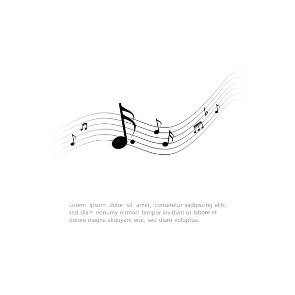Musical note - Вектор,изображение