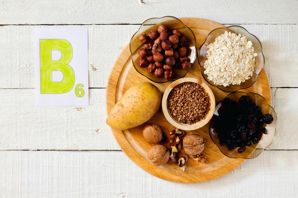 Alimentos que contienen vitamina B 6
 - Foto, imagen