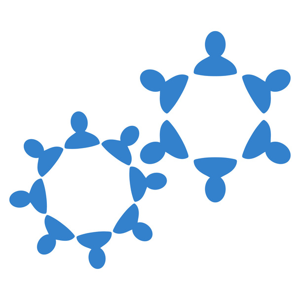 Icono de colaboración de Commerce Set
 - Vector, Imagen