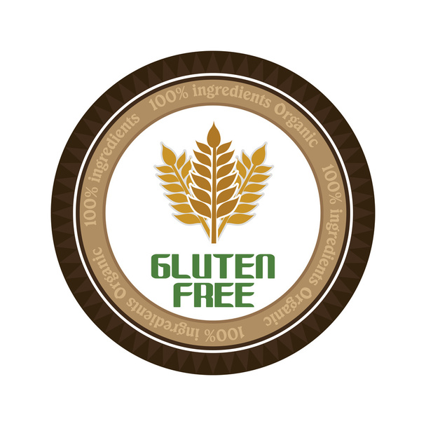 Gluten free - Vector, imagen