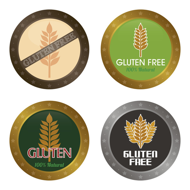 Gluten free - Vector, imagen