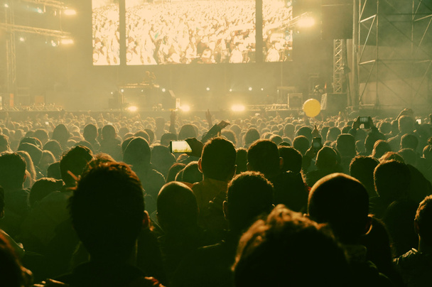 Multidão no concerto - Foto, Imagem