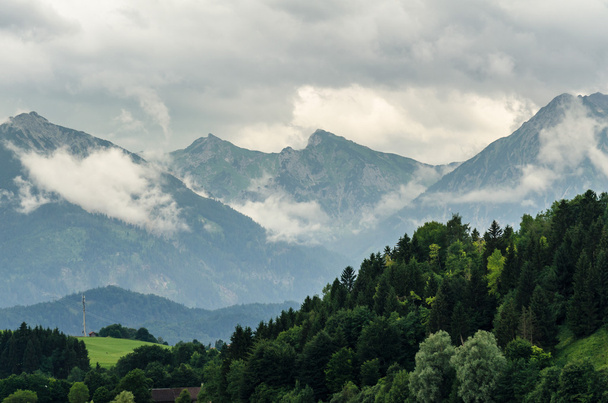 Cloudy Mountains - Photo, Image