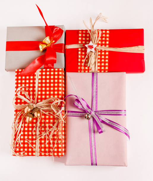 Christmas present boxes - Foto, Bild