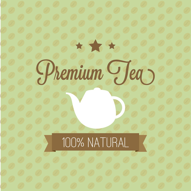 Premium Tea - Vector, imagen