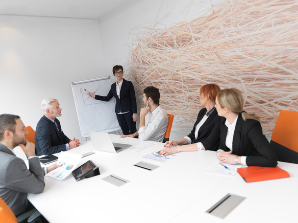 Business people group on meeting - Foto, Bild