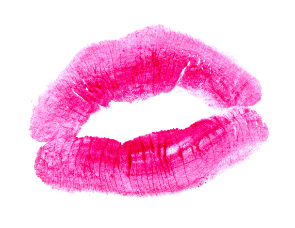 Naisen suudelma leima
 - Valokuva, kuva