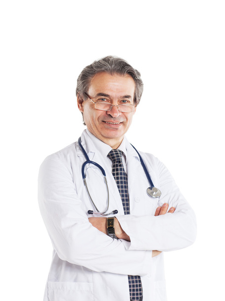doctor therapist isolated on white background - Photo, Image