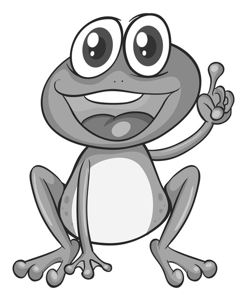 šťastný žába - Vektor, obrázek