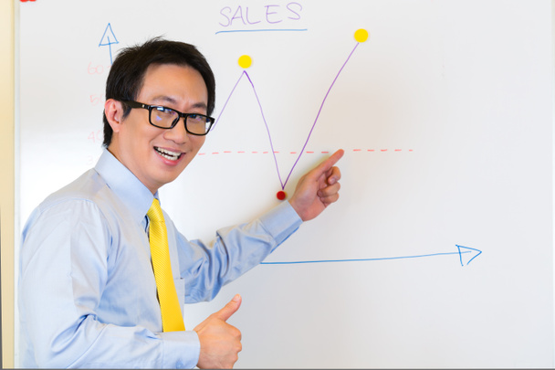 Индонезийский бизнесмен в агентском графике
 - Фото, изображение