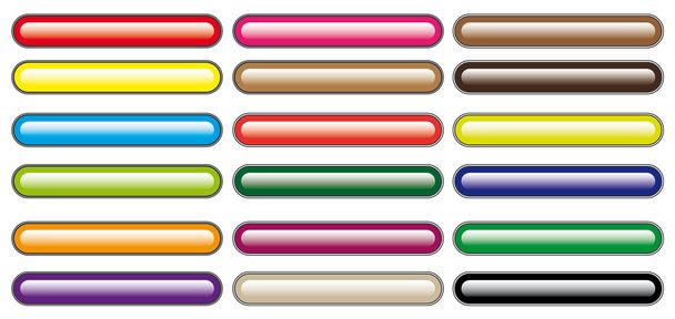 Color buttons - Вектор,изображение