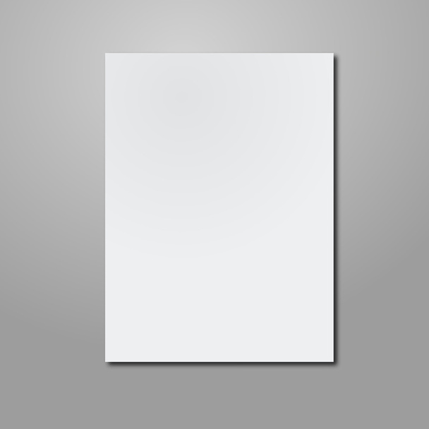 Prázdný papír list. vektor  - Vektor, obrázek