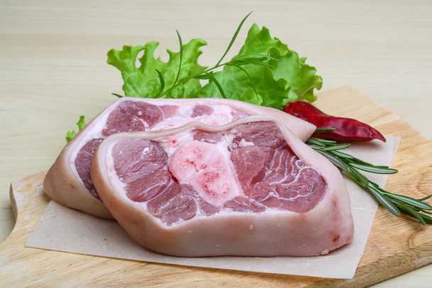 Schweineknie-Steak - Foto, Bild
