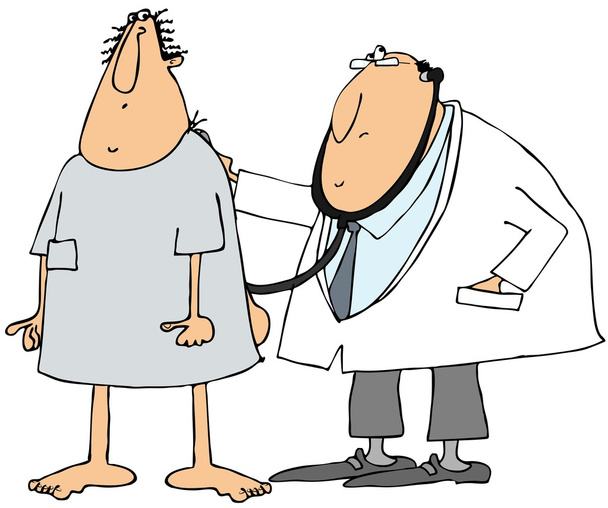 Dokter en patiënt - Foto, afbeelding
