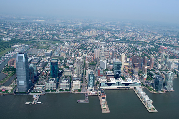 new Jersey new york manhattan aerial view - Fotó, kép