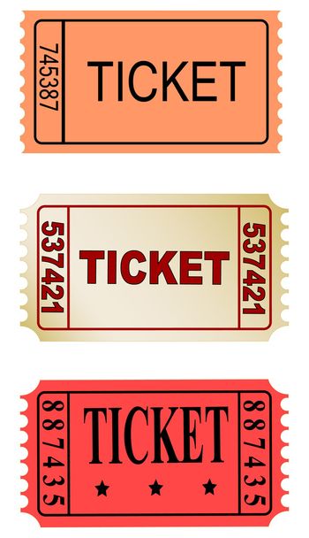 Color tickets - Photo, Image