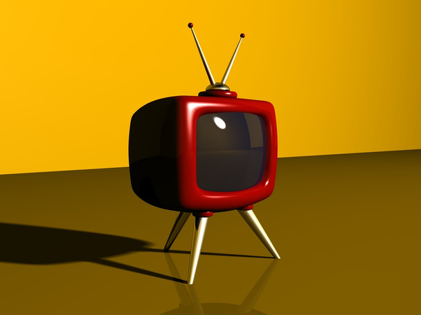Retro Tv - Foto, afbeelding