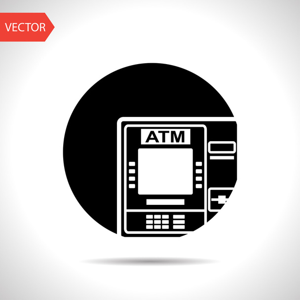 icon of atm - Vector, afbeelding