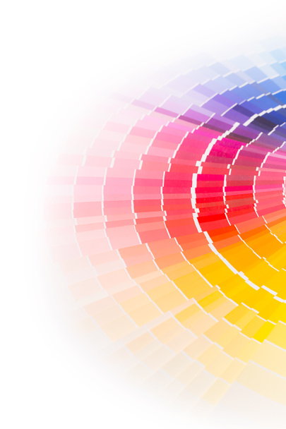Open Pantone sample colors catalogue. - Photo, Image
