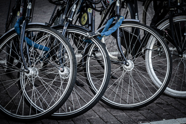 rowerów w amsterdam - Zdjęcie, obraz