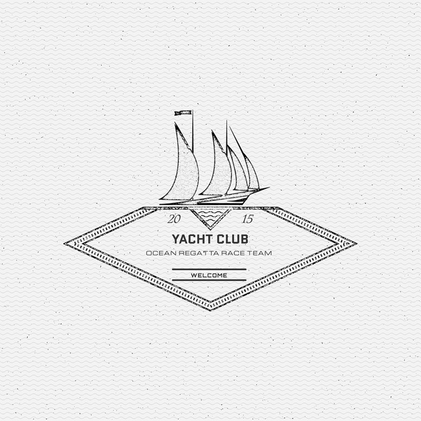  Logos et étiquettes des badges du Yacht Club pour tout usage
 - Photo, image