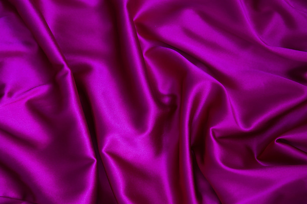 Purple satin textile - Фото, изображение