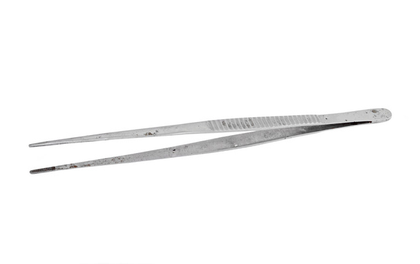 Pair of steel tweezers - Photo, Image
