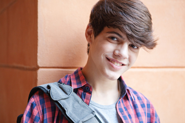 portrait of an attractive teenager student boy - Fotografie, Obrázek