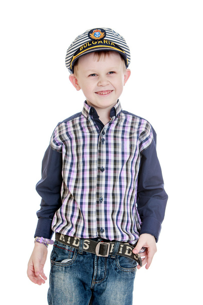 The boy in sea clothes - Photo, Image