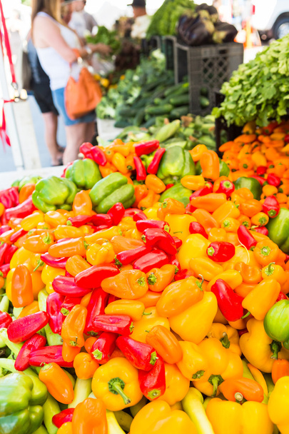 Mercado de agricultores de verano
 - Foto, Imagen