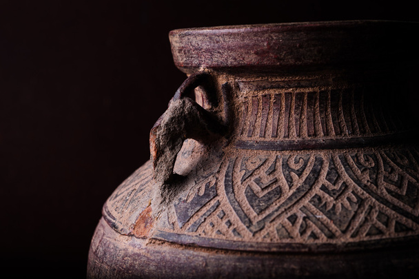 Benjarong ceramiczne Złoty Puchar - Zdjęcie, obraz