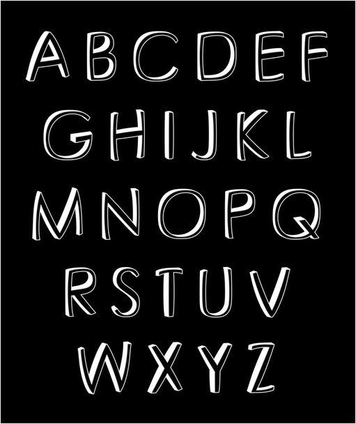 alphabet. Design elements  - Вектор,изображение