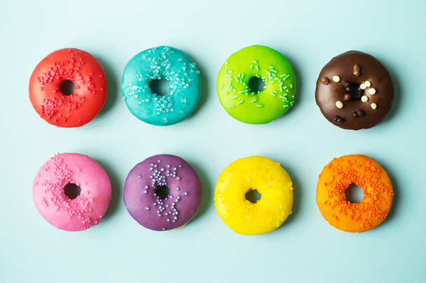 Donuts colorés
 - Photo, image