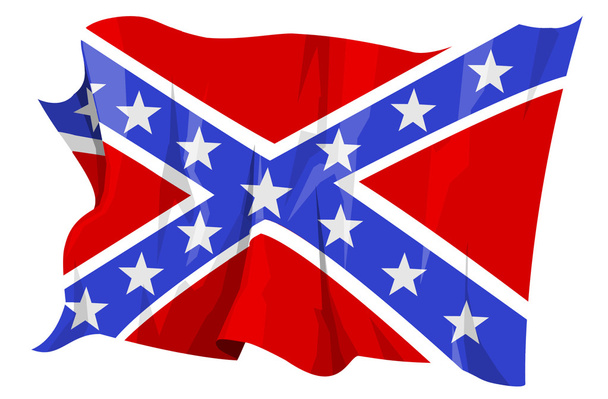 Vlajka konfederace - Fotografie, Obrázek