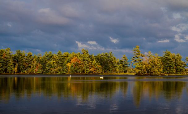 Severní jezero podzimu - Fotografie, Obrázek