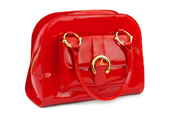 Red women bag - Φωτογραφία, εικόνα