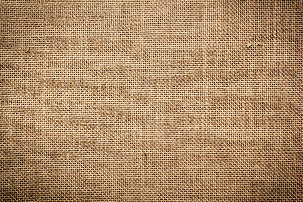 Natural sackcloth textured for background, Gunny. - Photo, Image