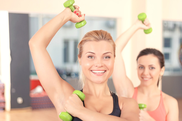 Women doing exercises - Foto, imagen