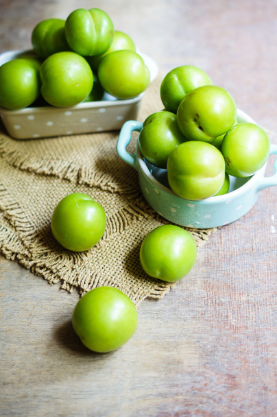 Green cherry-plum - Photo, Image
