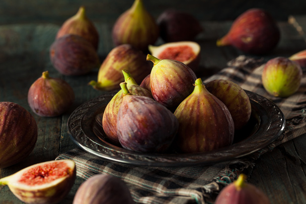 Raw Organic Brown Figs - Photo, Image