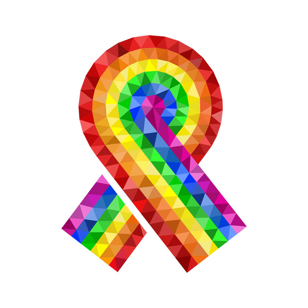 Gay Pride Kokarde - Foto, Bild