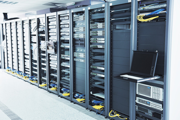Network server room - Фото, изображение