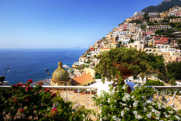 Positano, Amalfin rannikko, Italia
 - Valokuva, kuva
