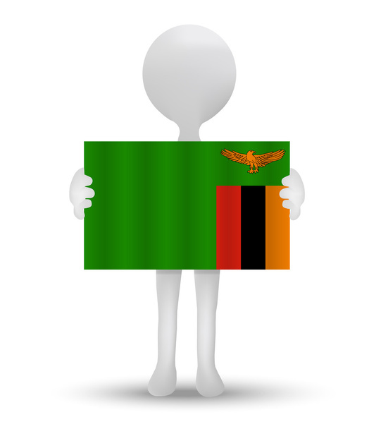 Republika Zambii - Wektor, obraz