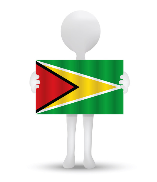 Kooperationsrepublik Guyana - Vektor, Bild