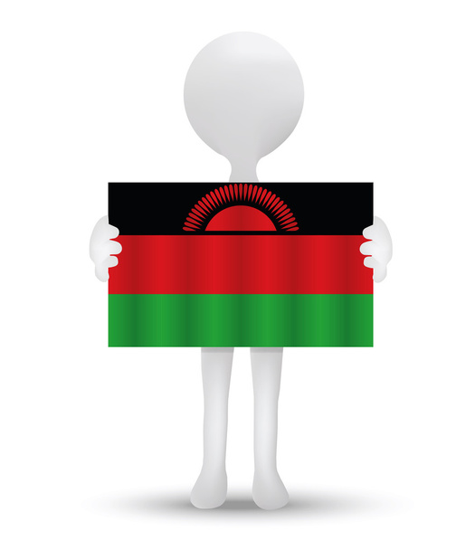 マラウイ共和国 - ベクター画像