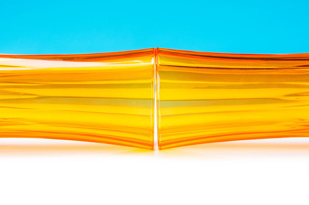 sfondo arancione vetro astratto
 - Foto, immagini