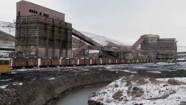 abandoned mining and irrigation canal - Felvétel, videó